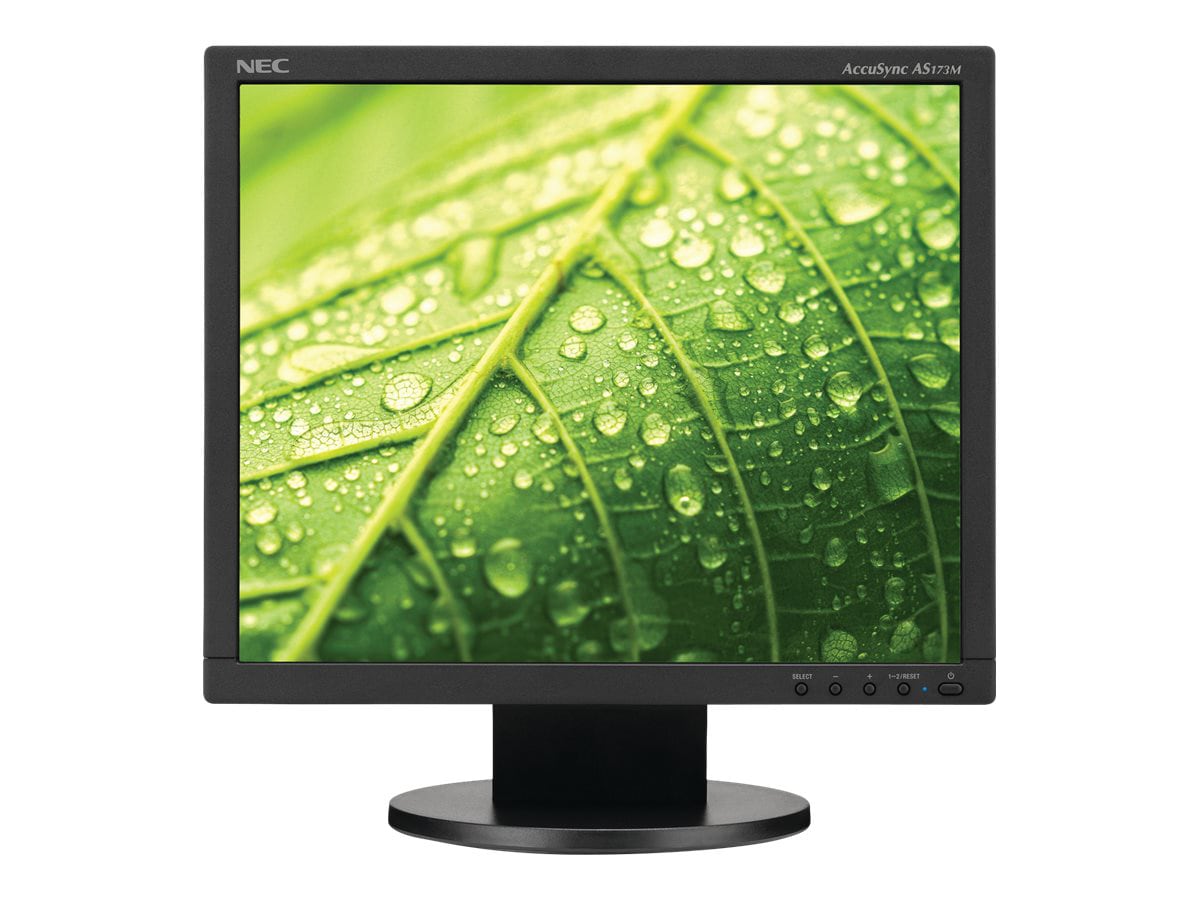 NEC AccuSync AS173M-BK - LED monitor - 17"