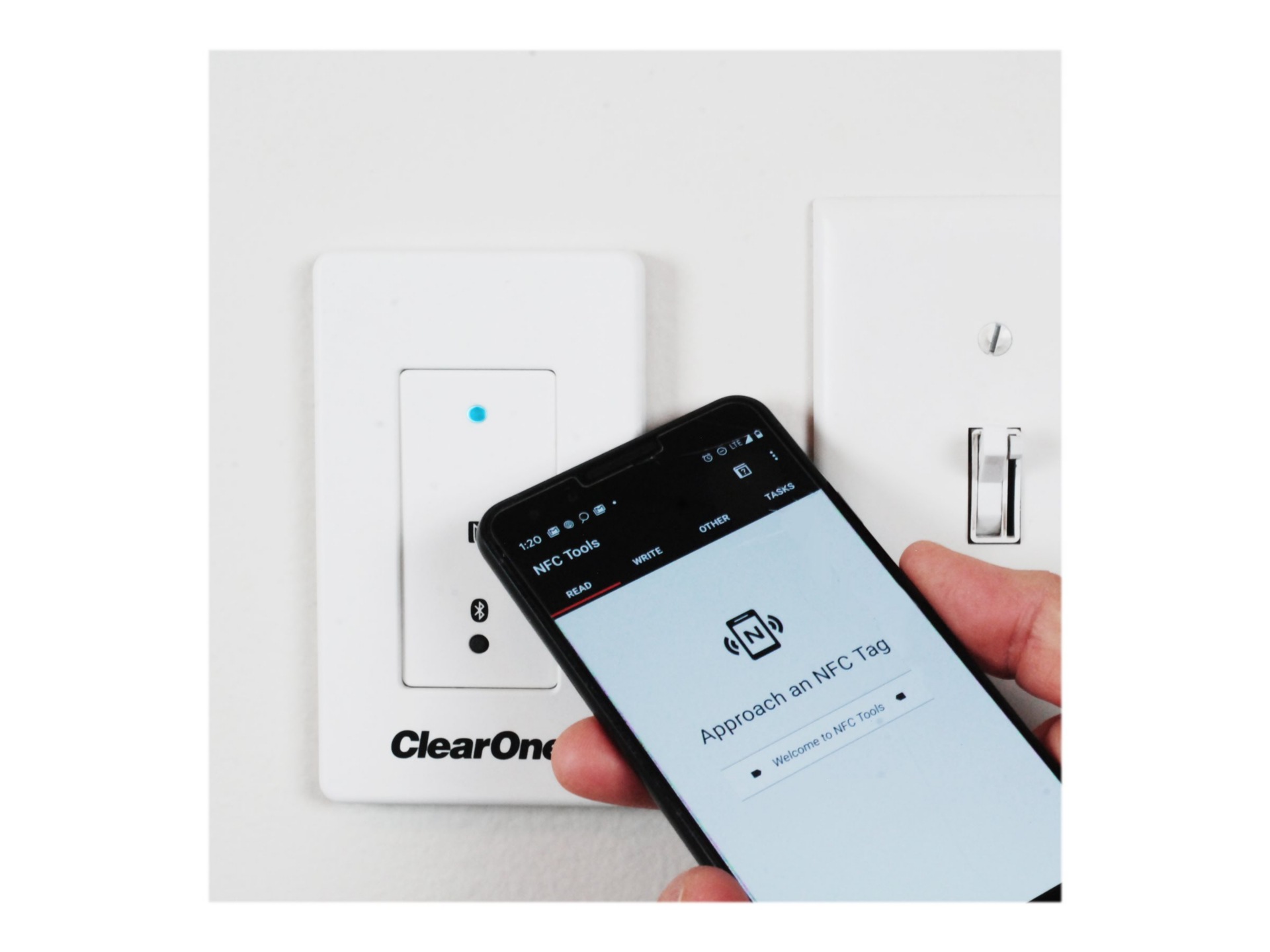 Thumbnail 2 of 2 for ClearOne CONVERGE Wall-Mount Bluetooth Expander - in-wall Bluetooth audio r