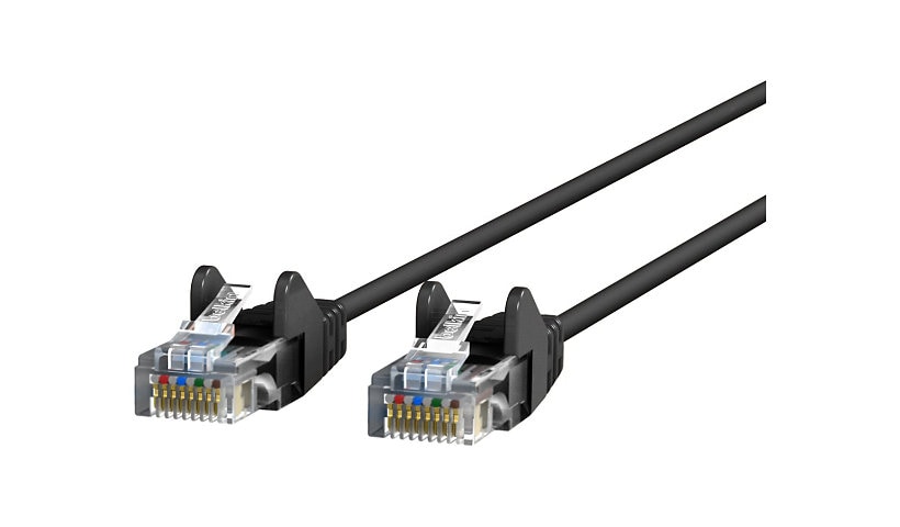 Belkin Cat6 5ft Slim 28 AWG Grey Ethernet Patch Cable, UTP, Snagless, Molded, RJ45, M/M, 5'