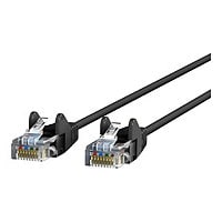 Belkin Cat6 5ft Slim 28 AWG Grey Ethernet Patch Cable, UTP, Snagless, Molded, RJ45, M/M, 5'