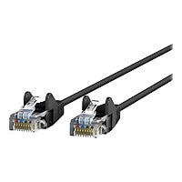 Belkin Cat6 12ft Slim 28 AWG Grey Ethernet Patch Cable, UTP, Snagless, Molded, RJ45, M/M, 12'