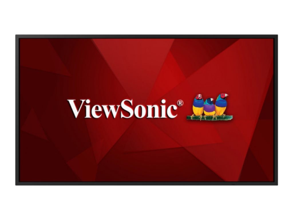 ViewSonic Commercial Display CDE5520 - 4K, 24/7 Operation, Integrated Software, 3GB RAM, 16GB Storage - 350 cd/m2 - 55"