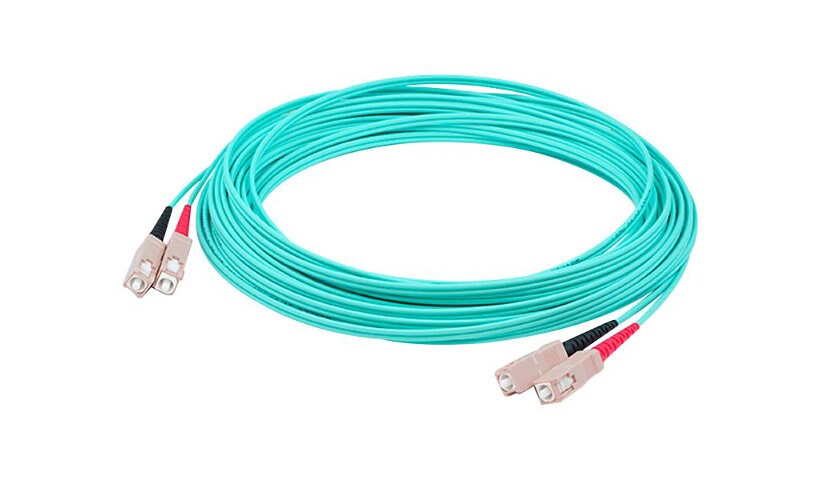AddOn 2m SC OM4 Aqua Patch Cable - patch cable - 2 m - aqua