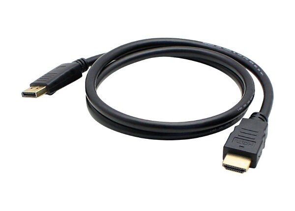 ADDON 3FT DP TO HDMI M/M BLACK CABLE
