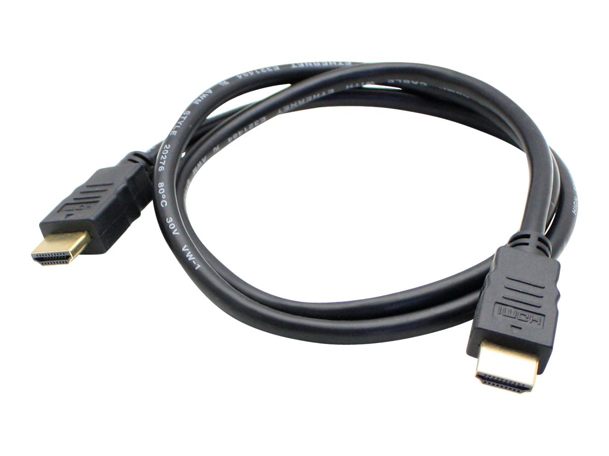 AddOn 15ft HDMI 1.4 Male to HDMI 1.4 Male Black Cable For Resolution Up to
