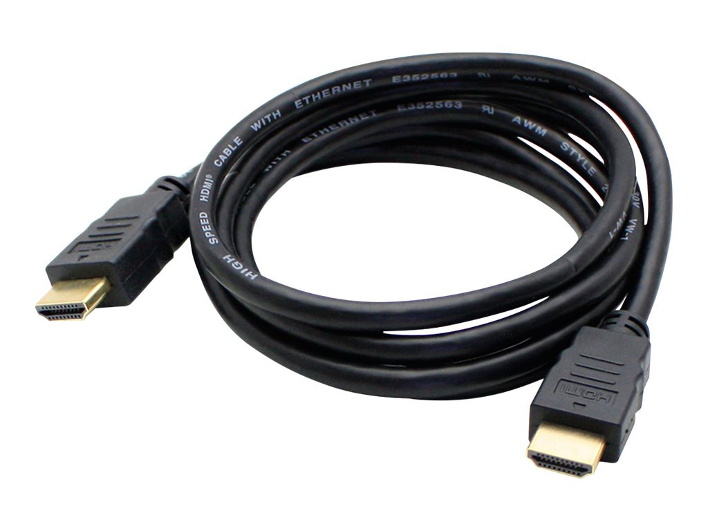 AddOn 5-Pack of 25ft HDMI 1.3 Male to HDMI 1.3 Male Black Cables For Resolu