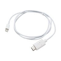 AddOn 3.3ft USB 3.1 (C) to Lightning Adapter Cable - USB-C cable - Lightnin