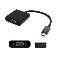 AddOn 8in DisplayPort to VGA Adapter Cable - video converter - black