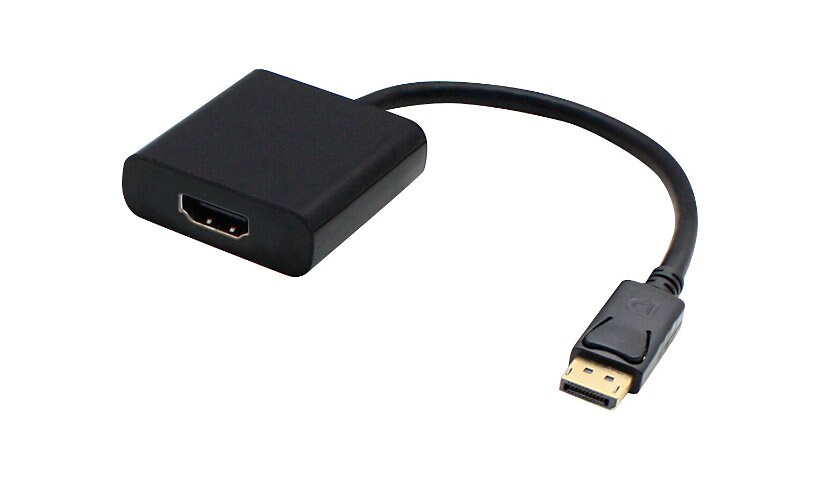 AddOn 8in DisplayPort to HDMI Adapter Cable - adaptateur vidéo - DisplayPort / HDMI - 20 cm