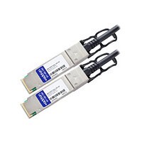 AddOn 1m Juniper Compatible QSFP+ DAC - 40GBase direct attach cable - 1 m
