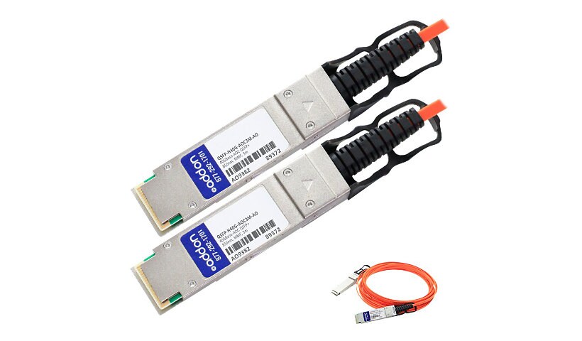 AddOn 3m Cisco Compatible QSFP+ AOC - 40GBase direct attach cable - 3 m