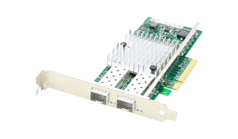 AddOn HP 665249-B21 Comparable Dual SFP+ Port PCIe NIC - network adapter - PCIe x8 - 10 Gigabit SFP+ x 2