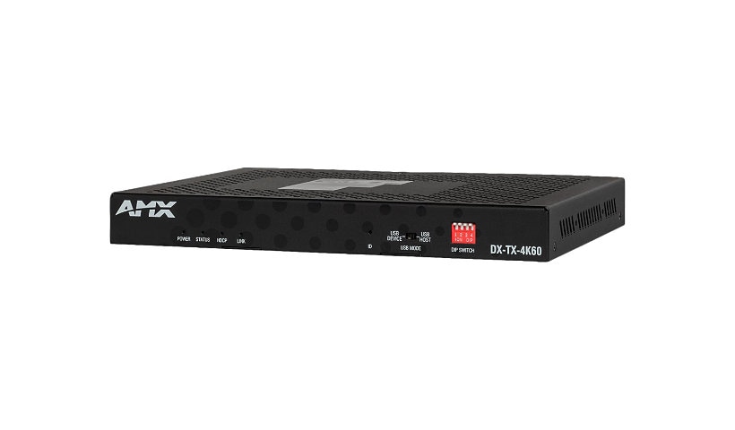 AMX DXLink 4K60 HDMI Transmitter Module DX-TX-4K60 - video/audio/infrared/USB/serial extender - RS-232, USB 2.0, HDMI