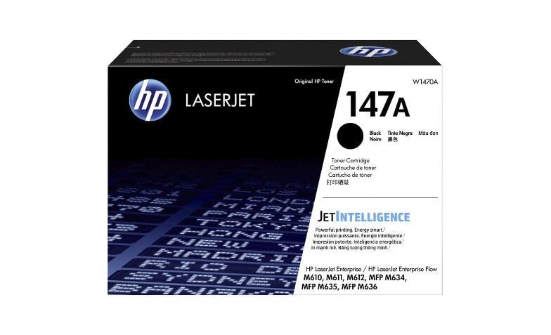 HP 147A - black - original LaserJet - toner (W1470A) - W1470A -