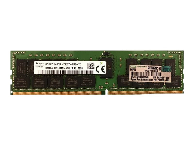 HPE Synergy Smart Memory - DDR4 - module - 32 GB - DIMM 288-pin - 2933 MHz / PC4-23400 - registered