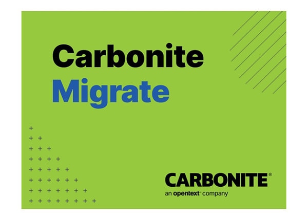 CARBONITE MIGRATE STD WIN LNX 60DAY