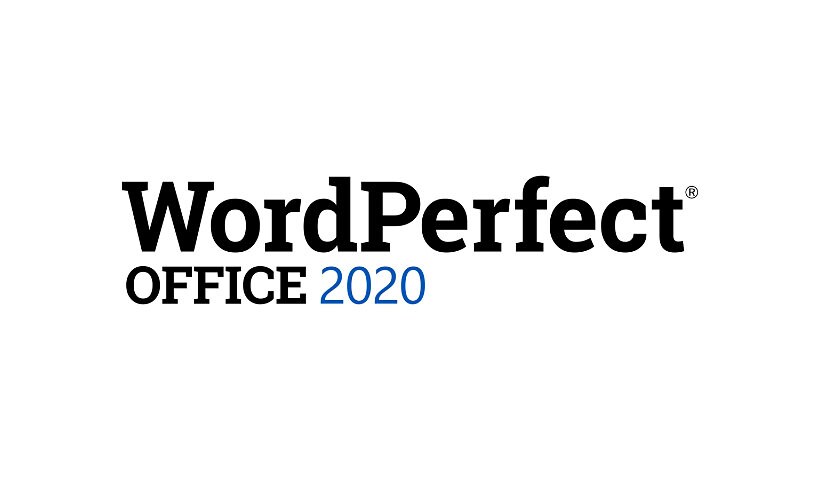 WordPerfect Office 2020 - license - 1 user - with Corel Perfect Authority