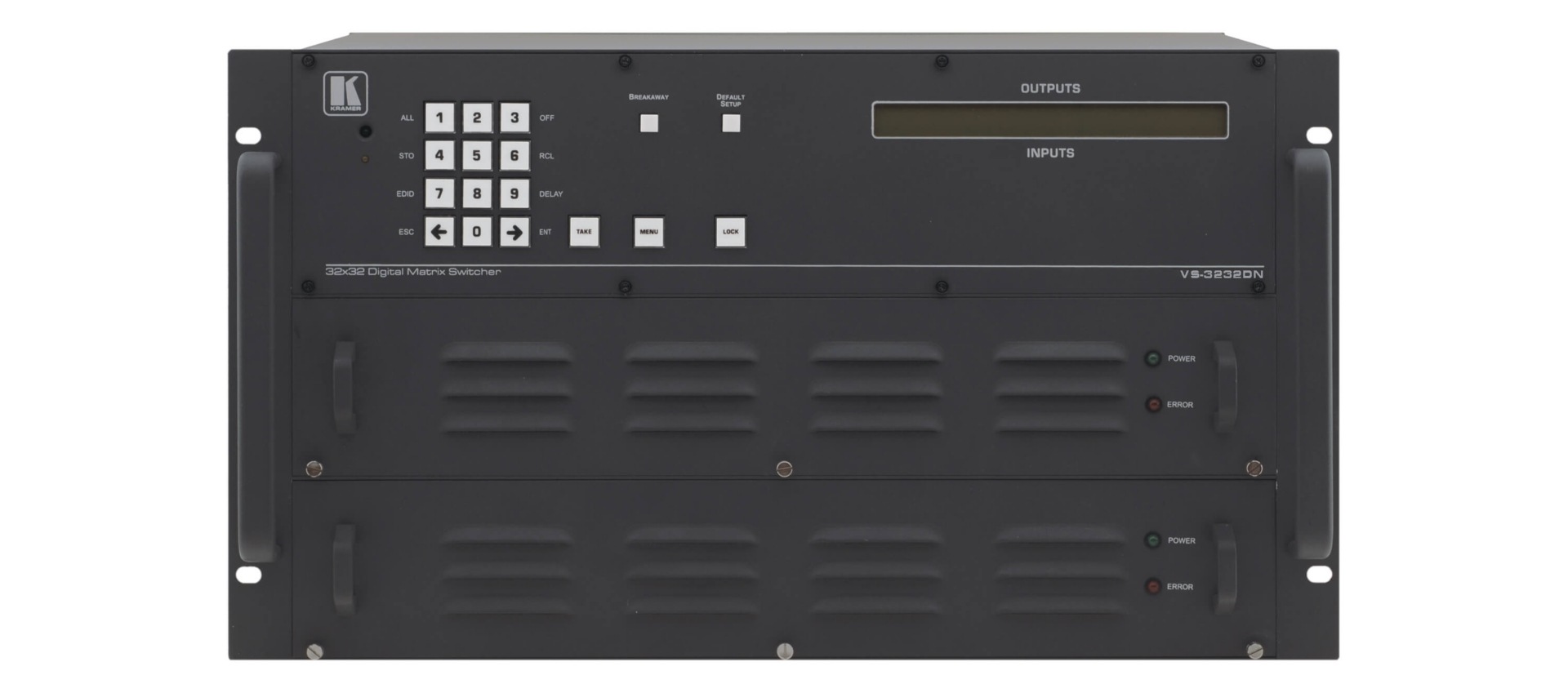 Kramer VS-3232DN-EM 6U Standalone Modular Matrix Switcher
