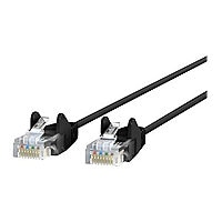 Belkin Cat6 15ft Slim 28 AWG Black Ethernet Patch Cable, UTP, Snagless, Molded, RJ45, M/M, 15'