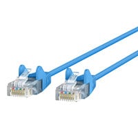 Belkin Slim - patch cable - 50 ft - blue