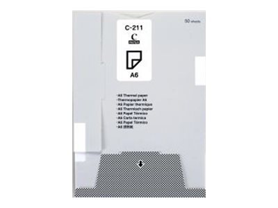 Brother - thermal paper - 50 sheet(s) - A6