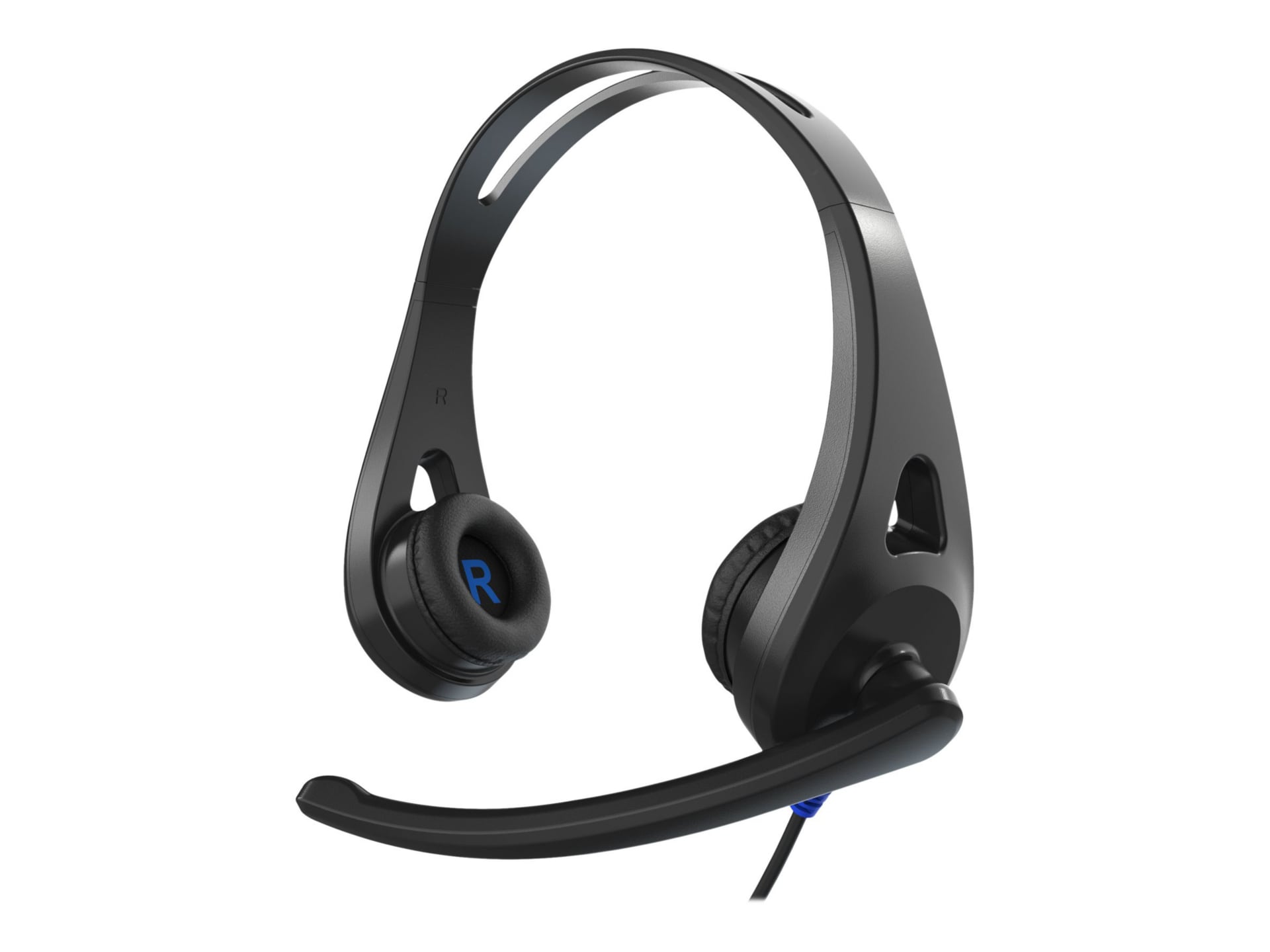 TWT Audio ERGO TW110 - wired headset - 3.5 mm TRRS jack - black