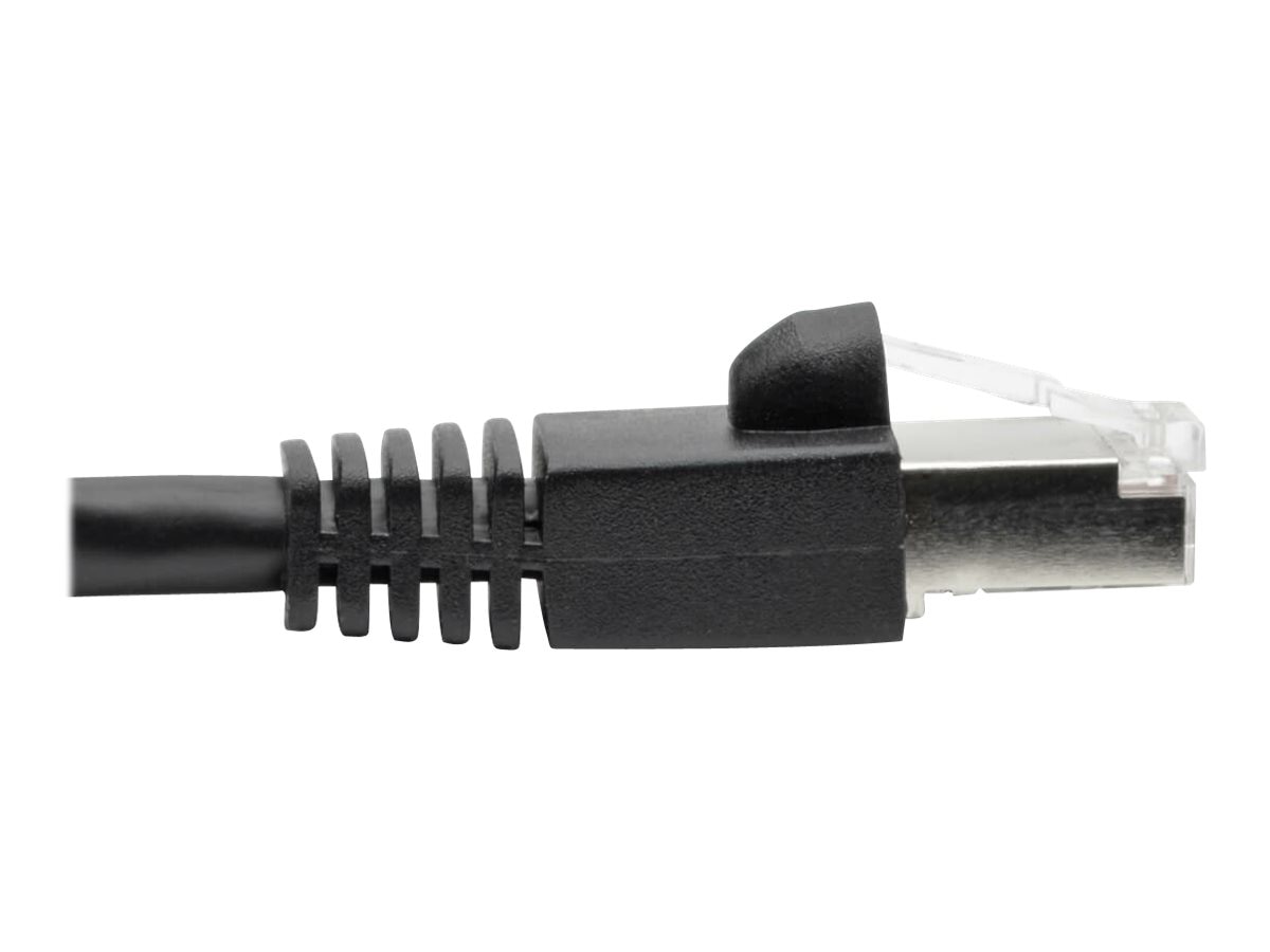Thumbnail 3 of 4 for Eaton Tripp Lite Series Cat6a 10G Snagless Shielded STP Ethernet Cable (RJ45 M/M), PoE, Black, 4 ft. (1.22 m) - patch