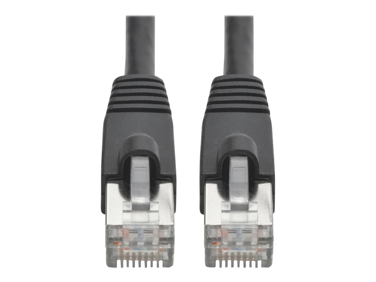 Tripp Lite Cat6a Ethernet Cable 10G STP Snagless Shielded PoE MM Black 6in