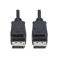 Tripp Lite DisplayPort 1.4 Cable w Latching Connectors 8K HDR M/M Black 3ft