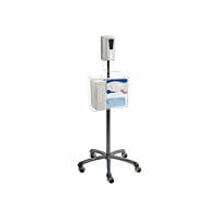 CTA Heavy-Duty Mobile Sanitizing Station with Automatic Soap Dispenser - ha