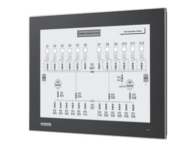 Advantech TPC-125H-E3BE - panel PC - Atom E3845 1.91 GHz - 4 GB - no HDD -
