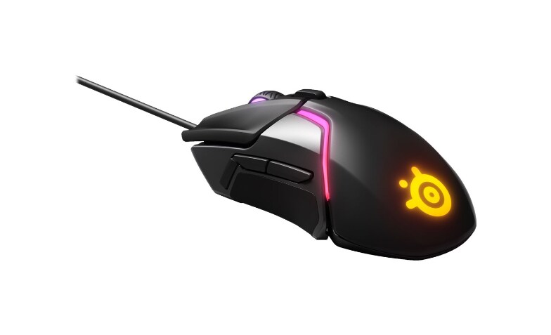 Steelseries Rival 600, Qck Medium Bundle Souris de gaming ergonomique  filaire