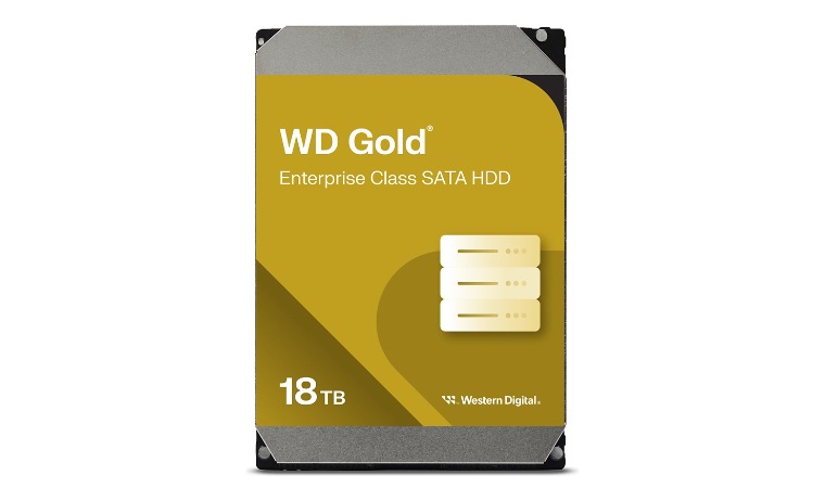WD Gold WD181KRYZ - hard drive - 18 TB - SATA 6Gb/s - WD181KRYZ