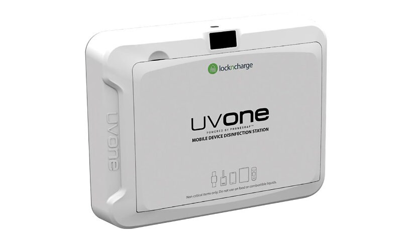 LocknCharge UVone - cabinet de désinfection UV pour téléphone portable, tablette