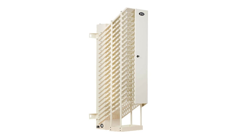 Tripp Lite AC Charging Station Tower 20-Device Open Frame Chromebooks White - cart - for 20 notebooks - white