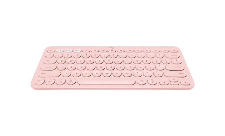 Logitech K380 Multi Device Bluetooth Keyboard For Mac Keyboard Rose 9 Keyboards Mice Cdw Com