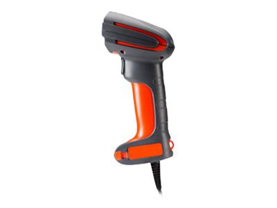 Honeywell Granit 1280i Full Range Focus 1D Laser Barcode Scanner - Red