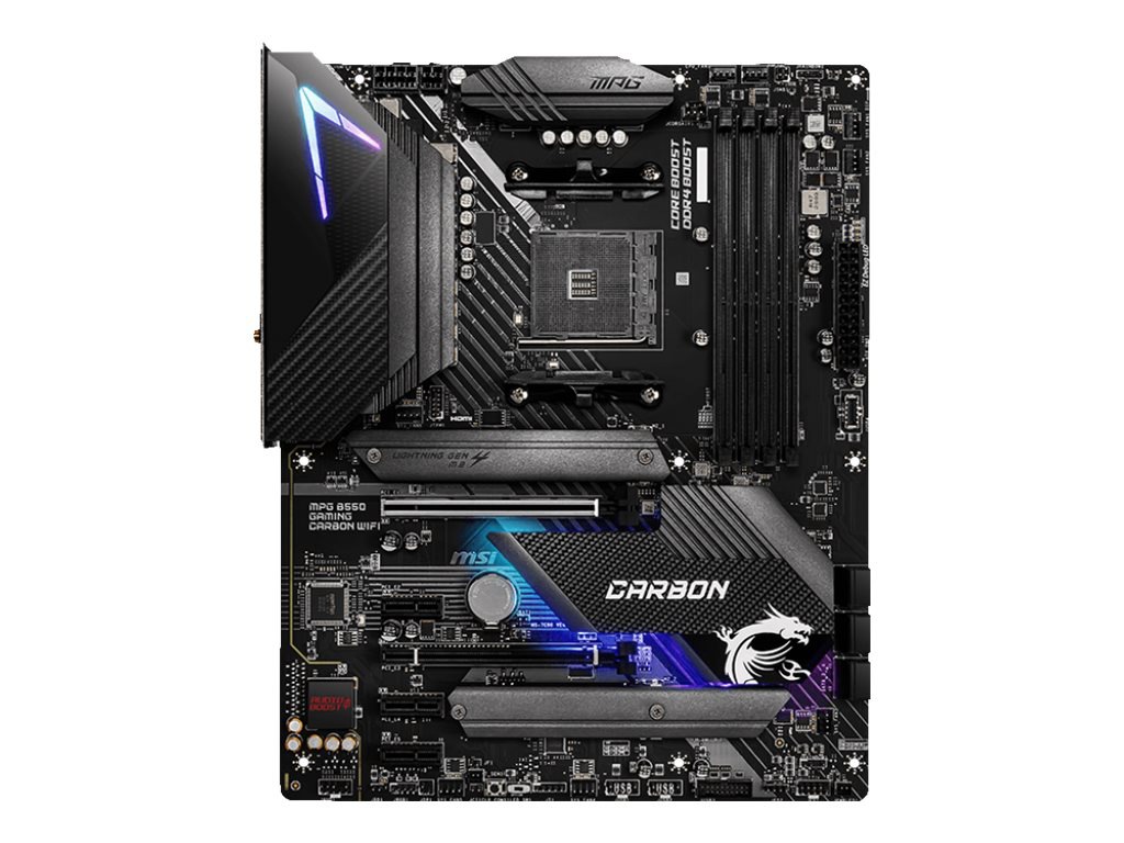 MSI MPG B550 GAMING CARBON WIFI - motherboard - ATX - Socket AM4 - AMD B550