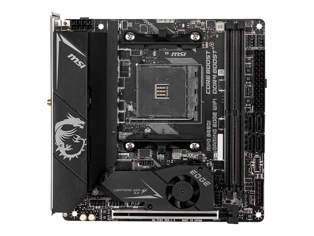 MSI MPG B550I GAMING EDGE WIFI - motherboard - mini ITX - Socket AM4 - AMD