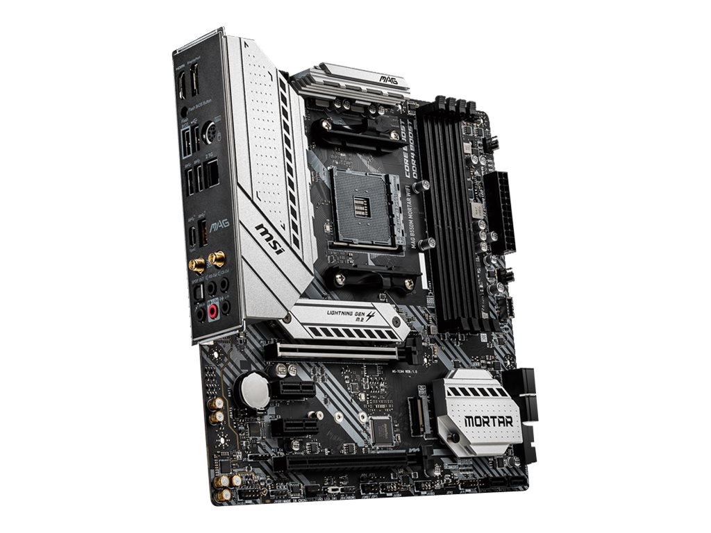 MSI MAG B550M MORTAR WIFI - motherboard - micro ATX - Socket AM4 - AMD B550