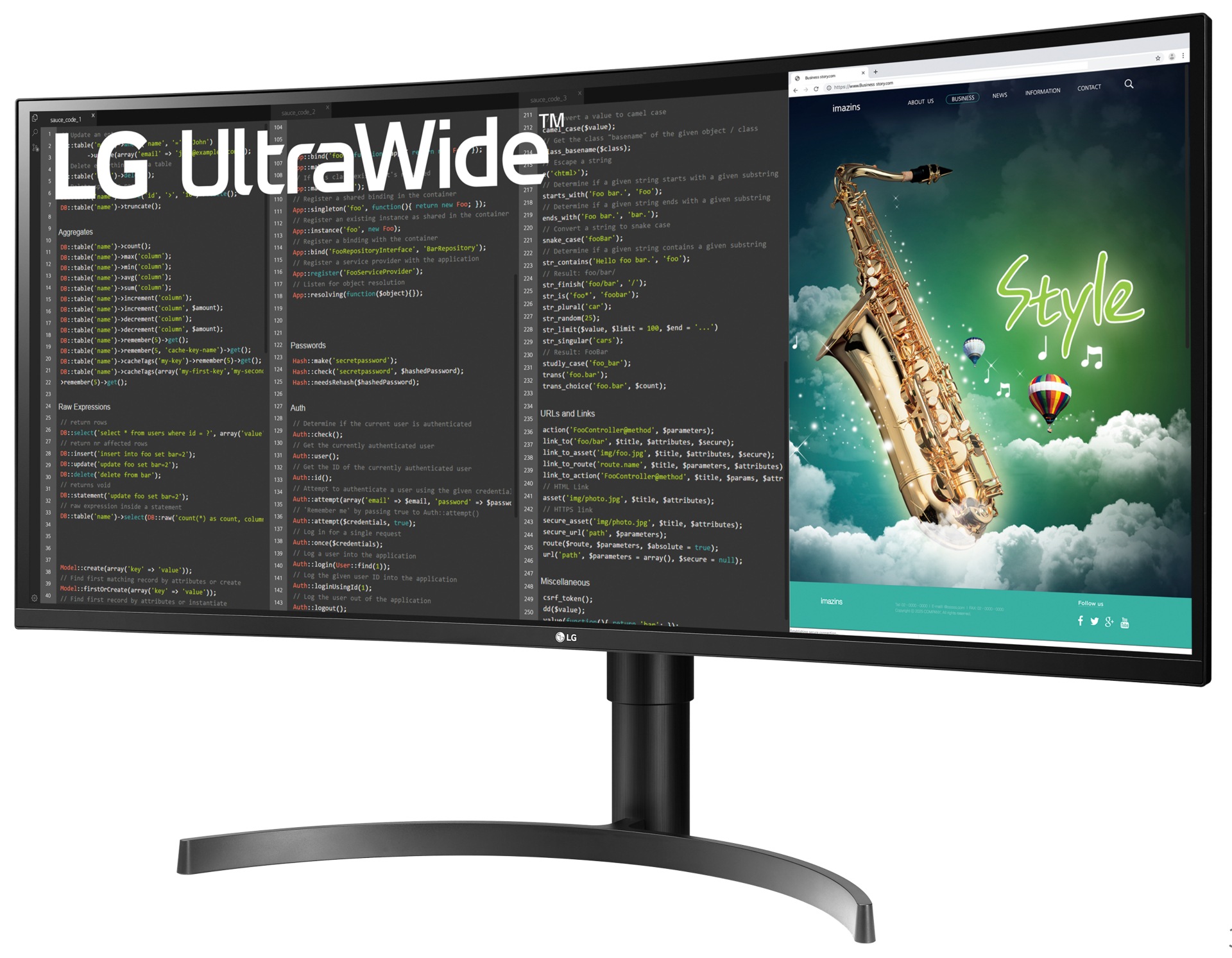 LG 35IN 3440 X 1440 MONITOR