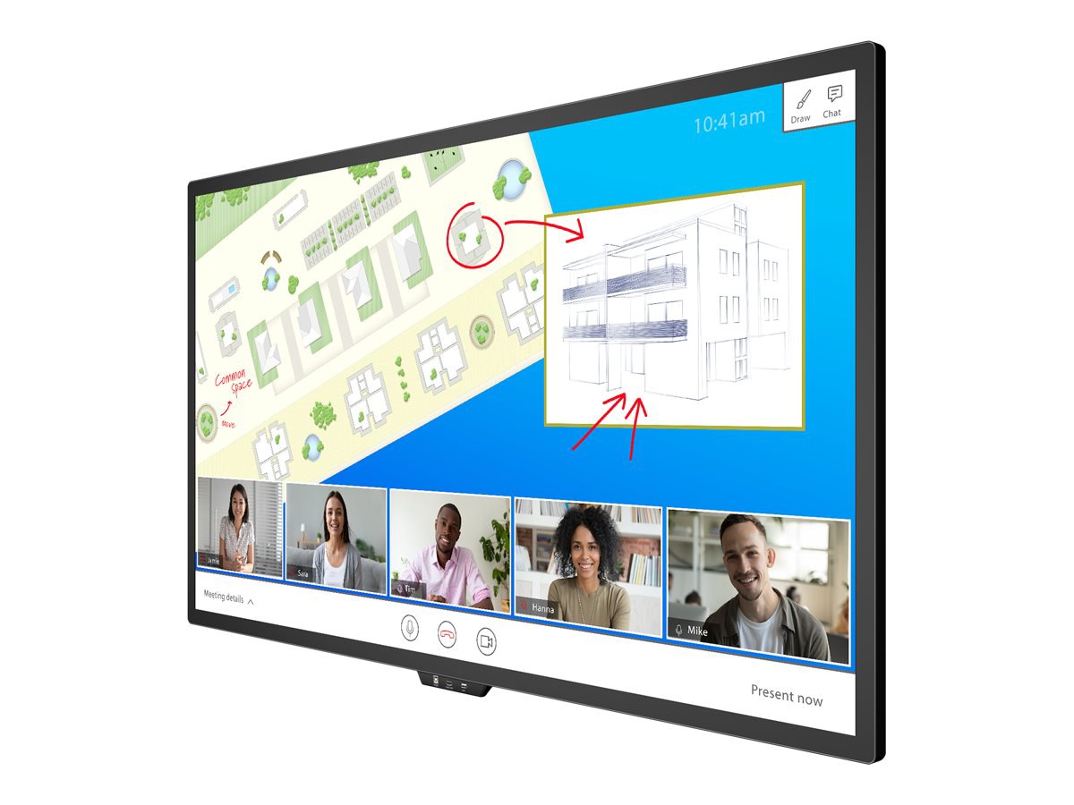 Planar HB86 HB Series - 86" LED-backlit LCD display - 4K - for digital sign