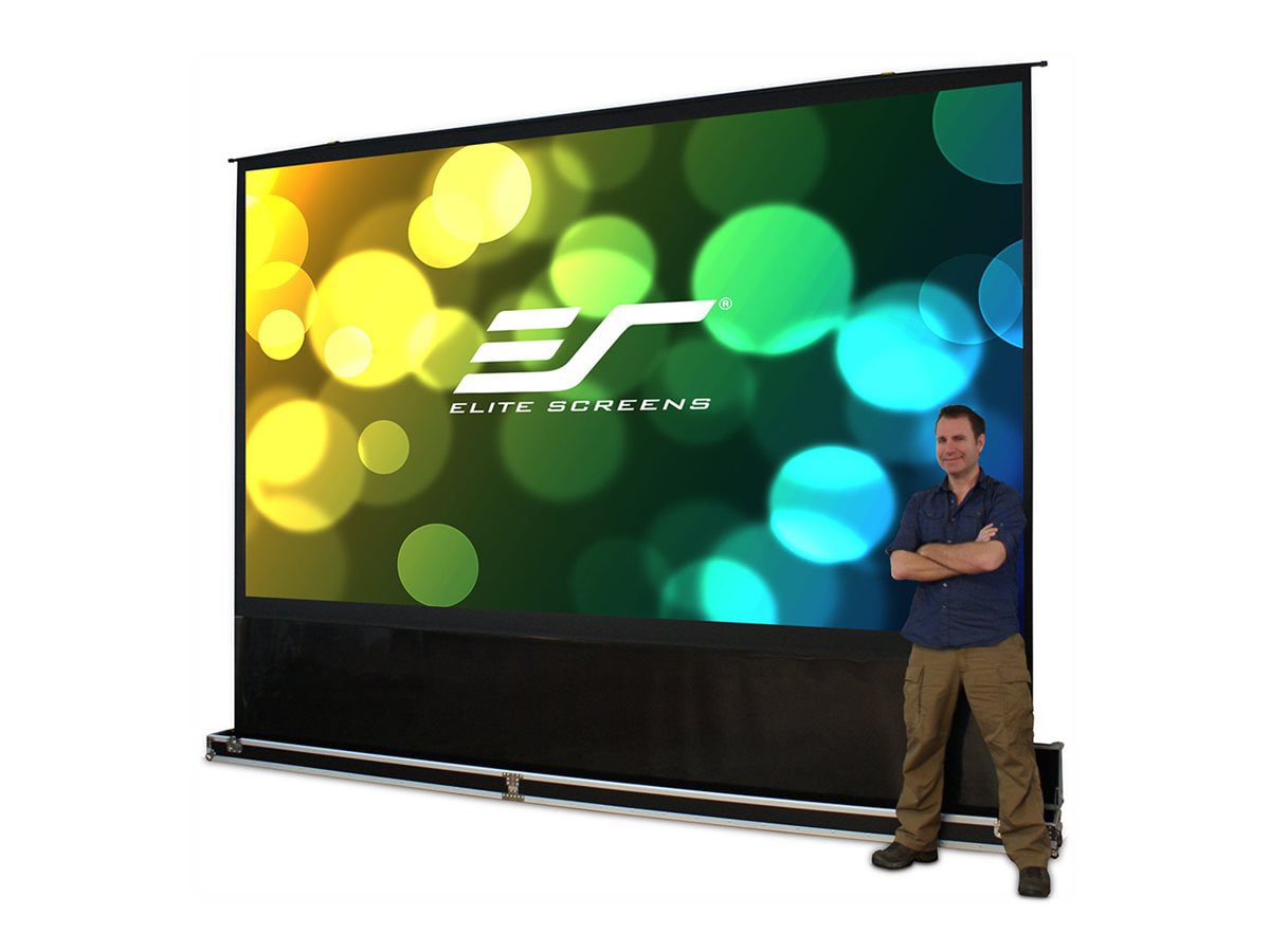 Elite Screens QuickStand 5-Second Series QS180HD - projection screen - 180"