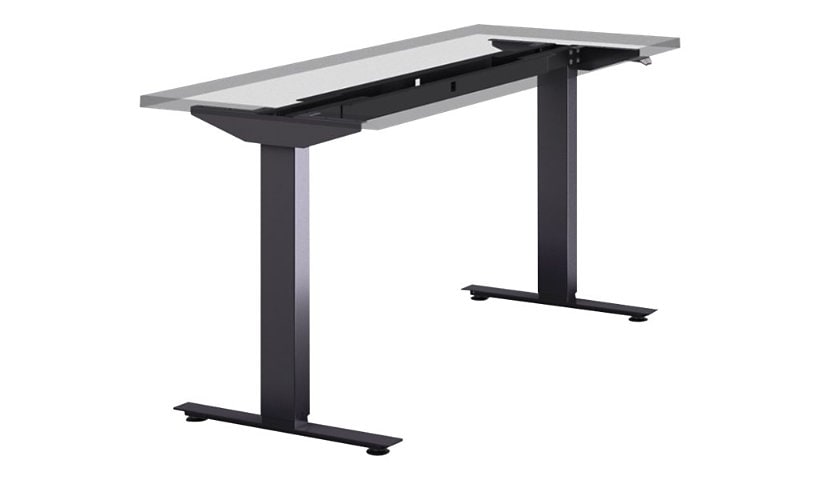 Humanscale eFloat Lite - sit/standing desk frame - rectangular