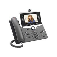 Cisco IP Phone 8845 - IP video phone - with digital camera, Bluetooth inter