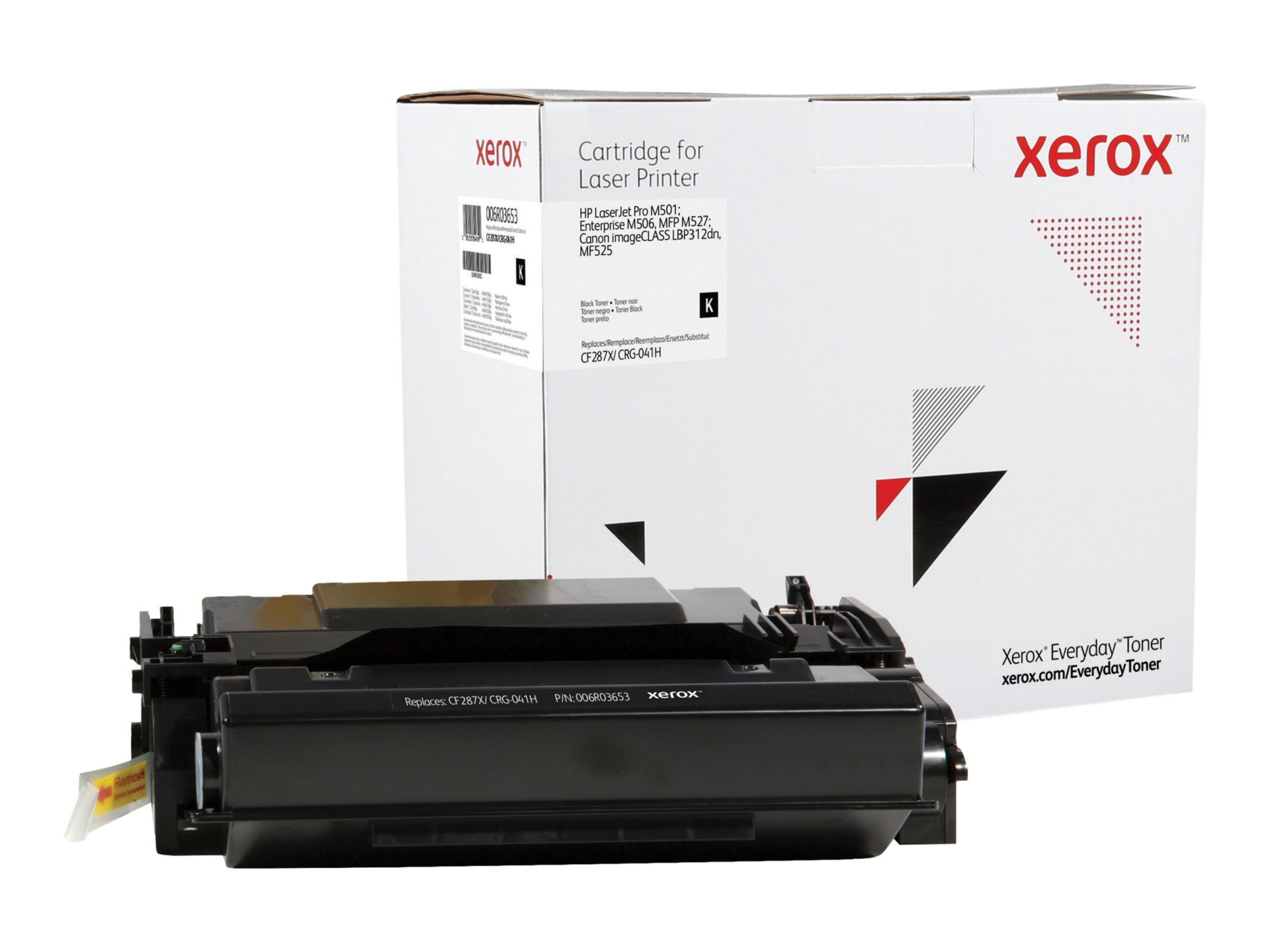 Everyday - High Yield - black - compatible - toner cartridge (alternative  for: Canon CRG-041, HP CF287X)