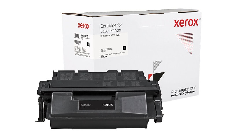 Xerox Everyday Black High Yield Toner, replacement for HP C4127X