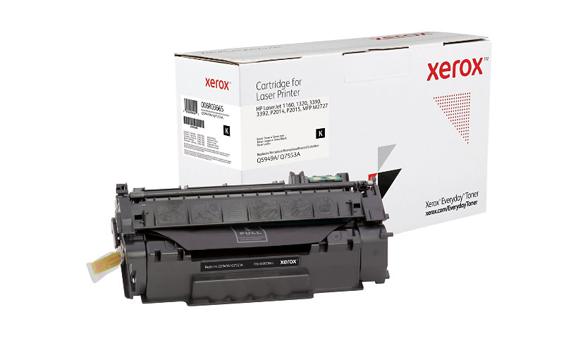 Everyday - black - compatible - toner cartridge (alternative for: HP Q5949A, HP Q7553A)