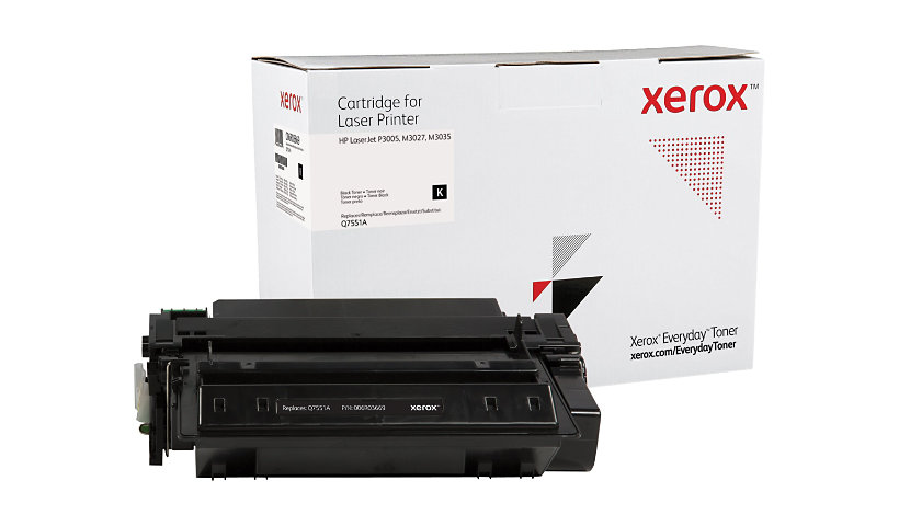 Everyday - black - compatible - toner cartridge (alternative for: HP Q7551A)