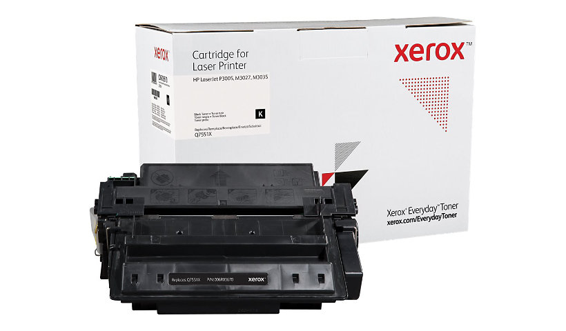 Everyday - High Yield - black - compatible - toner cartridge (alternative for: HP Q7551X)